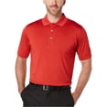 thumbnail image 1 of Polo de rugby jaspeado PGA Tour para hombre rojo XXL, 1 of 1