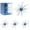 Blue, variant on Simulation Sea Urchin Bait, 2026 Upgraded Sea Urchin Shape Fishing Lure, Versatile Soft Bait for Bass Fishing, Durable TPR Material Swimbait for Lake Fishing
