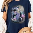 thumbnail image 3 of Unisex Three Pigeon, Pigeon Moon Graphic T-Shirt, Sizes S-5XL, Tbun, Men's And Women's Graphic Tee 100% Cotton by TBun, Full Sizes S-5XL, 3 of 5