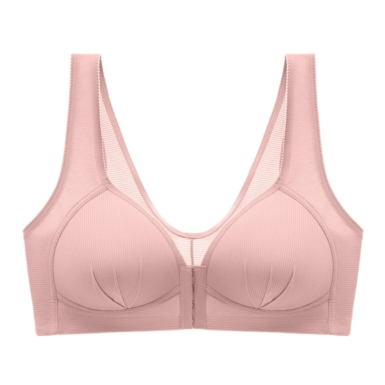 Xinqinghao Women's Full Figure Shaping Bra Solid Elastic Strap