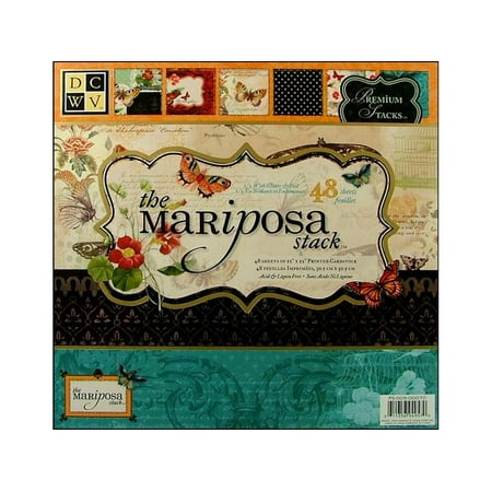 - DieCuts Paper Stack 12x12 Print Mariposa