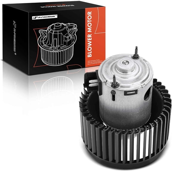 A-Premium HVAC Heater Blower Motor Assembly Compatible with Saturn Vehicles - Ion 2003 2004 2005 2006 2007 - Front Side