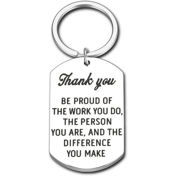 Gifts for Coworkers, Employee Appreciation Keychain Gifts for Colleague Co Worker Leaving Going Aways Farewell Retirement Going Away Gifts, Thank You Gifts for Physical Therapist Nurse Social Worker