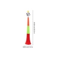 thumbnail image 5 of 4 piezas de juguetes de trompeta de plástico, bocina de fútbol retráctil Trompetas para juegos de carnaval, 5 of 5
