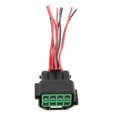thumbnail image 2 of Zócalo del del faro, Enchufe del conector del faro del coche, Zócalo del cableado del faro principal, Enchufe de lámpara del faro principal, Conector del arnés de Macarena  Zócalo del bulbo del faro, 2 of 7