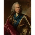 thumbnail image 2 of Georges Desmarées 15x18 Black Ornate Wood Framed Double Matted Museum Art Print Titled - Portrait of Karl August Rex, Saxon Minister (1760-62), 2 of 5