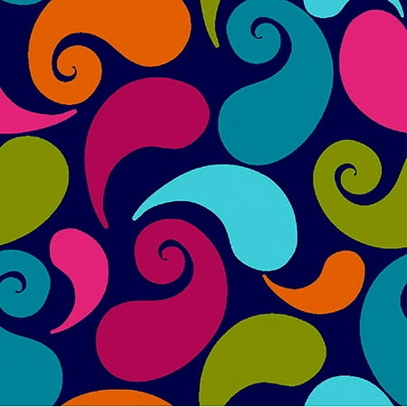 Creative Cuts Corduroy Fabric, Paisley Swirl Print