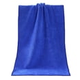 thumbnail image 5 of Tuvgenk Bath Towels Absorbent Microfiber Bath Towel Soft Lightweight Blue 30x14 inch for Bathroom Shower, 5 of 5