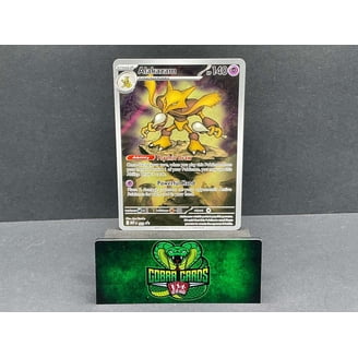 pokemon 151 gold cards Switch - 206/165 Full Art Ultra Rare Trainer Possible featured Pokmon include Alakazam EX Full Art 151