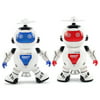 Binmer Electronic Walking Dancing Smart Space Robot Astronaut Kids Music Light Toys