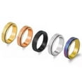 thumbnail image 7 of Zhaomeidaxi Anti-anxiety Ring for Women Men Anxiety Rings for Anxiety Spinner Rings for Anxiety Stress Relieving Ring Band for Daily Dress, 7 of 7
