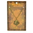 thumbnail image 3 of Colgante de La Engranajes de Steampunk Del Vintage Collar Gótico Del de La Salvador  Collar de Steampunk, 3 of 5