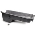 thumbnail image 2 of RPC Racing Power Company R9294P Oil Pan  For Use With Big Block Chevy 396-454; 1 Piece Rear Main; OEM Style; 4 Quarts; Passenger Side Dipstick; Black; Steel; With Drain Plug/ Bolts, 2 of 3