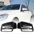 thumbnail image 2 of Rearview Mirror Cover Perfect Matching Glossy Black Rear View Mirror Shell Cap A2128100464 for Mercedes-Benz S E C Class W212 W204 W221 09-13, 2 of 5