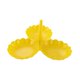 thumbnail image 2 of Bandeja de frutas para servir, bandeja superpuesta portátil para encimera, soporte decorativo para dulces Amarillo, 2 of 9