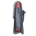 thumbnail image 5 of Black leather case with fixed clip fits Verizon Orbic Journey Flip Phone, 5 of 6