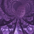 thumbnail image 1 of Ahgly Company Machine Washable Indoor Square Transitional Jasmine Purple Area Rugs, 8' Square, 1 of 7