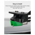 thumbnail image 2 of Record Player Needle for Audio-Technica AT-VMN95E Stylus, Elliptical Turntable Needle for AT-LP120X, 2 of 5