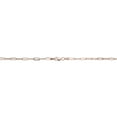 thumbnail image 4 of Au Naturale 14k Rose Gold Paperclip Link Chain Bracelet (2.5 mm, 7 inch), 4 of 7