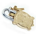 thumbnail image 4 of Vintage Turtle Tortoise Door Lock Padlock Brass With Secret Lock Functional, 4 of 5