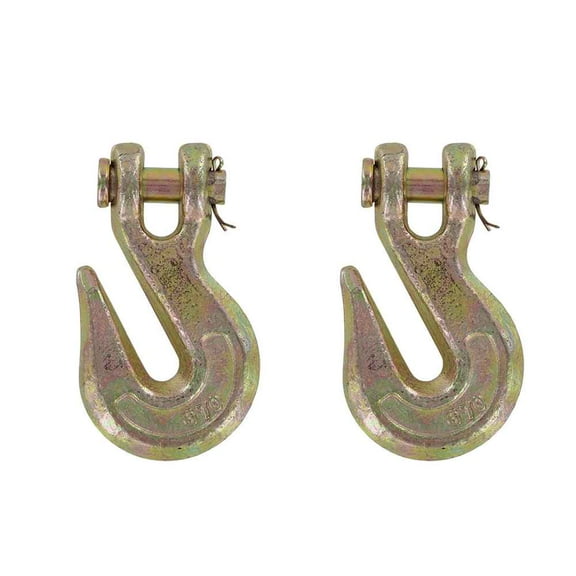 5/16" Clevis Grab Hook Grade 70 - 2 Pack