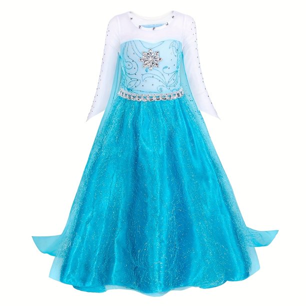 Precioso Vestido De Princesa Con Cordones Para Niñas. - ¡Vístete De Halloween! Perfecto Para Disfraces De Cumpleaños De Fiesta De Rendimiento De Escenario.