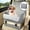 Grey, variant on GOOPAWS Briefcase Shape Dog Booster Car Seat, Grey