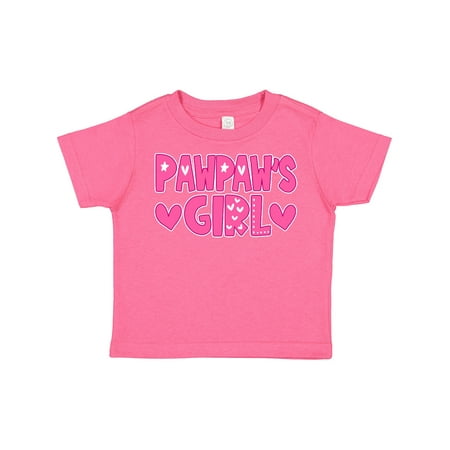

Inktastic Pawpaw s Girl Gift Gift Toddler Toddler Girl T-Shirt