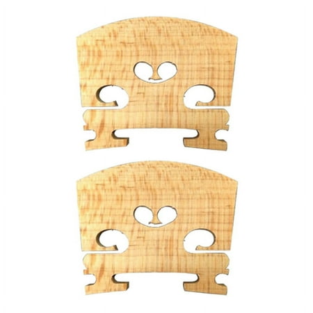 Full Size 4/4 Violin Bridge. High Quality. Low Cost. X2 I045752