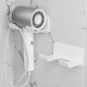 thumbnail image 1 of Soporte para secador de pelo Soporte para secador de pelo de montaje en pared Organizador de herramientas para el cuidado del cabello Organizador de baño Ahorro de espacio Banban, 1 of 2