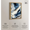 thumbnail image 2 of Snowy Peak Canvas Timeless Abstract Wall Art by Art Remedy, Gold Frame, 10" x 15", 2 of 7