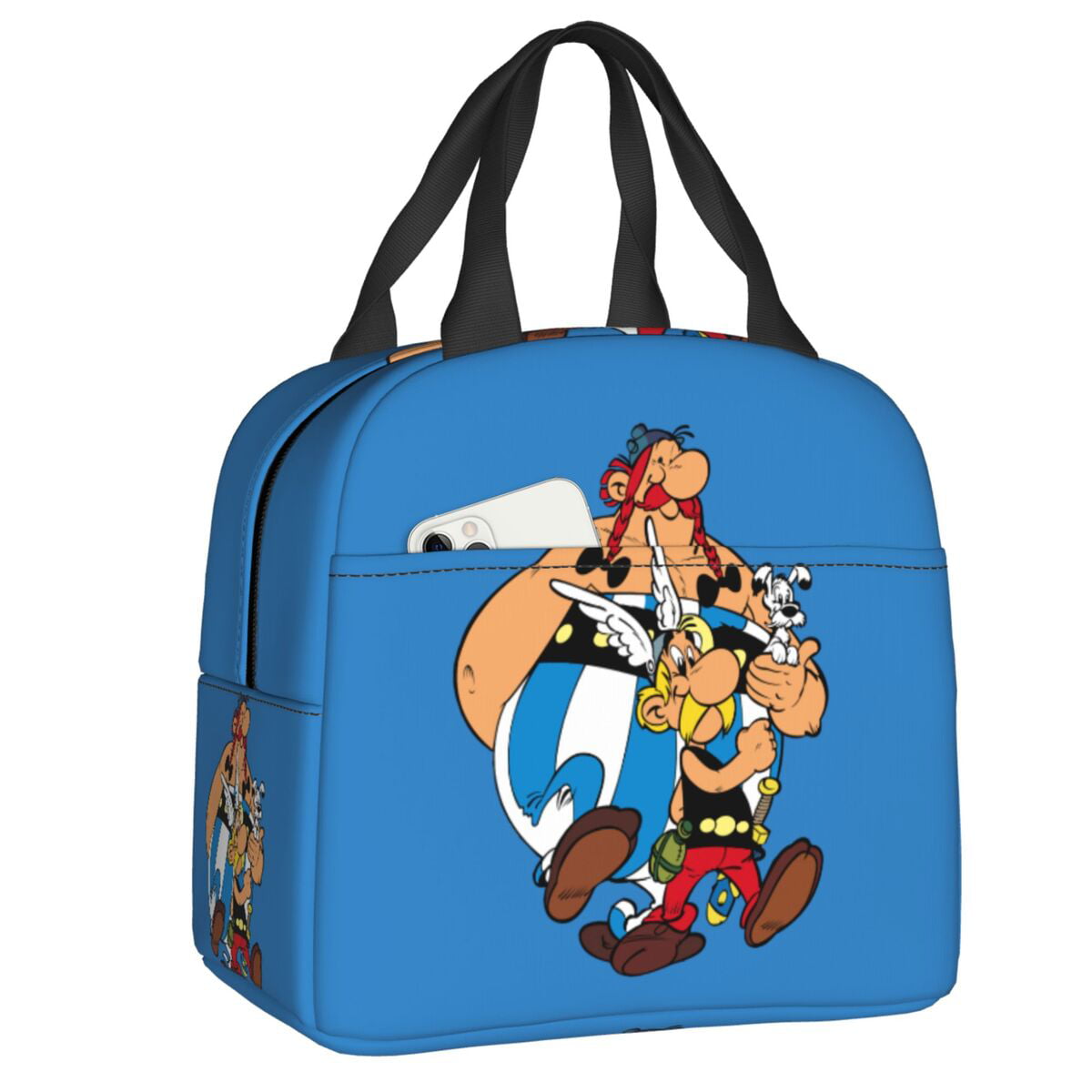 Anime Asterix And Obelix Dogmatix Lunch Box Women Warm Cooler Insulated ...