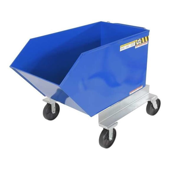 Manufacturer Varies Portable Hopper,Steel,1/2 cu. yd,2000lb. P-HOP-0.5