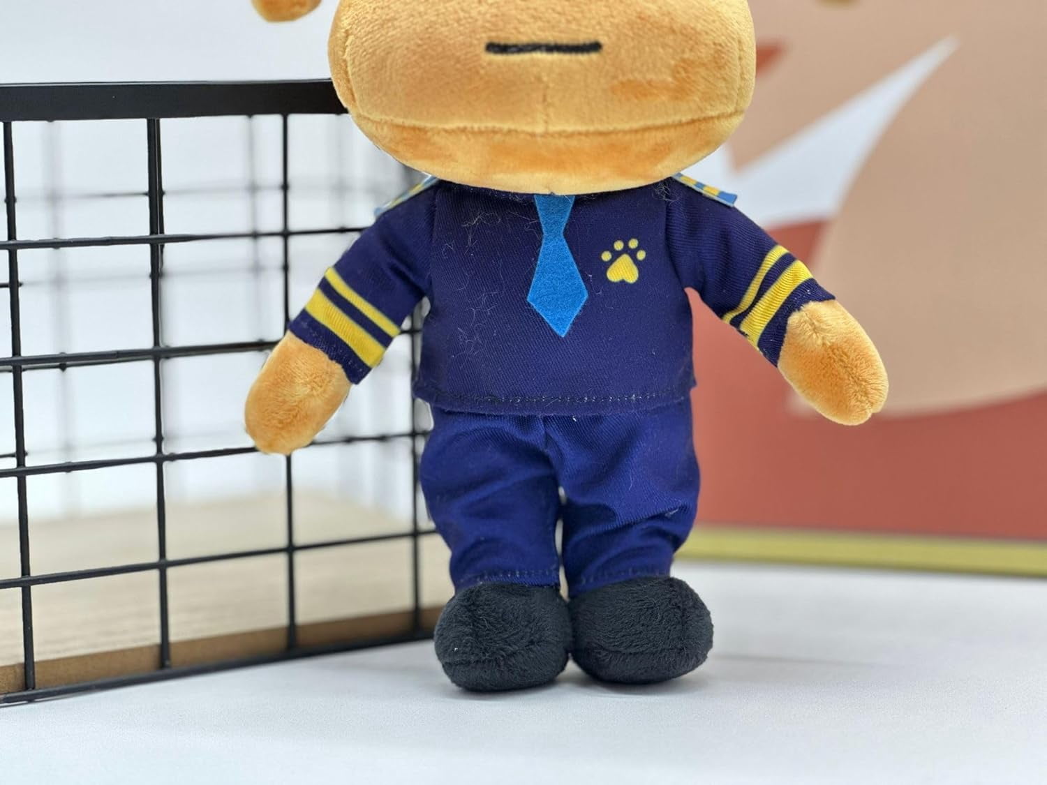 Sheriff Labrador Soft Plush Toy, PP Cotton, 9.8"