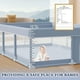 thumbnail image 3 of Baby Playpen XVISHX 188 x 127 cm con tela hipoalergénica, color gris, 3 of 7