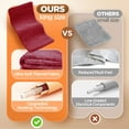 thumbnail image 5 of PAGBEOTTER Electric Blanket Pad: 33 x 17 inches Extra Large Electric Blanket Pad – Suitable for Back, Shoulder, Neck, Knee & Arms. Upgraded with 2 Timers & 4 Temperature Settings, plus Auto Shut Off., 5 of 7