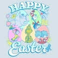 thumbnail image 2 of Junior's The Grinch Happy Easter Graphic T-Shirt, 2 of 4