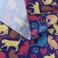 Waterproof Canvas Fabric, Marine Polyester Awning Fabric, Cat w/Paws