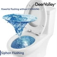 DeerValley DV1F52816 One Piece Toilet Ceramic 1.28 GPF Dual Flush