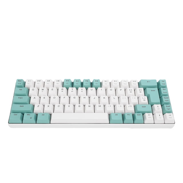 Wired Mechanical Keyboard Gaming Keyboard 68 Key Compact RGB Backlit with Ergonomic Design Anti Ghosting Keys for PC Mac Laptop