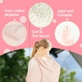 thumbnail image 6 of 2 Pcs Nursing Cover Breathable Cotton Breastfeeding Cover for Mom Lightweight Nursing Apron for Women Outdoor Public Area, 6 of 11