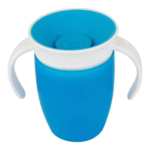 Vaso 360ᵒ con asas, a prueba de fugas, a partir de 6 meses, 240 ml Fokelyi MZQ-0869-1