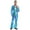 Blue, variant on TiaoBug Mens Movie Star Jumpsuit sHINY Metallic Singer Dancer Leotard Halloween Party Costume Blue L