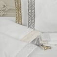 thumbnail image 2 of J. Queen New York  Majestic Embroidered Sheet Set Queen - White, 2 of 5