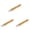 Gold 3PCS, variant on Medical First Aid LED Pen Light Flashlight Torch Doctor Nurse EMT Emergency GD