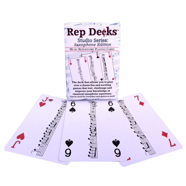 Rep Decks - Serie Studio: Edición Saxofón