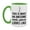 White/Light Green, variant on Funny Postal Worker Mug - This Is What An Awesome Postal Worker Looks Like - 11oz or 15oz Ceramic Coffee Cup - Novelty Gift for Postal Worker Professionals