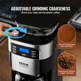 thumbnail image 3 of VEVOR 8-Cup Coffee Maker Drip Coffee Machine with 24-Hour Timer for Auto Brew, 3 of 9