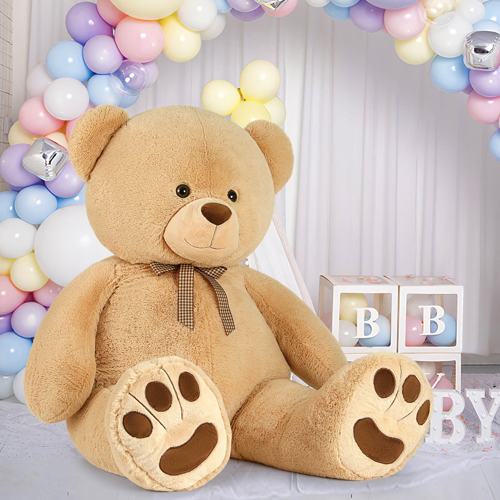 MaoGoLan 5ft Giant Teddy Bear Plush Toy Jumbo Stuffed Animal Stuffed Bear Toys