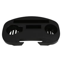 COSMOBETTY Cup Holders For Lawn Chairs Black 1Set 15.09X9.04X2.16In